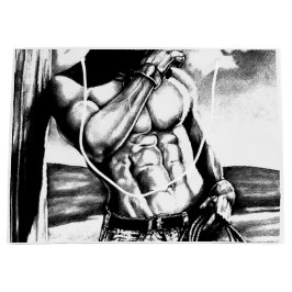 Bolsa De Regalo Para Hombres Guay Abs Cowboy Body 