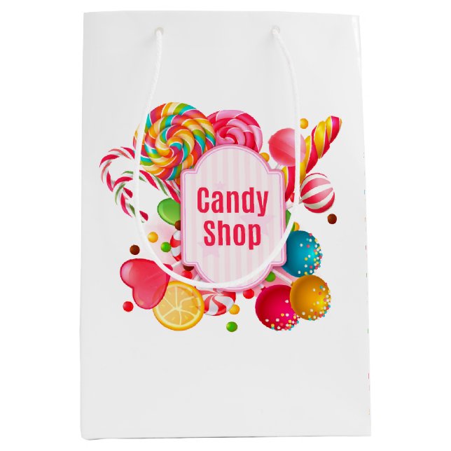 Bolsa de regalo para la tienda de golosinas (Anverso)
