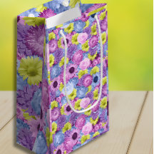 Bolsa de regalo para las flores pasteles