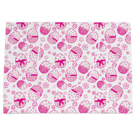 Bolsa de regalo para los huevos rosas