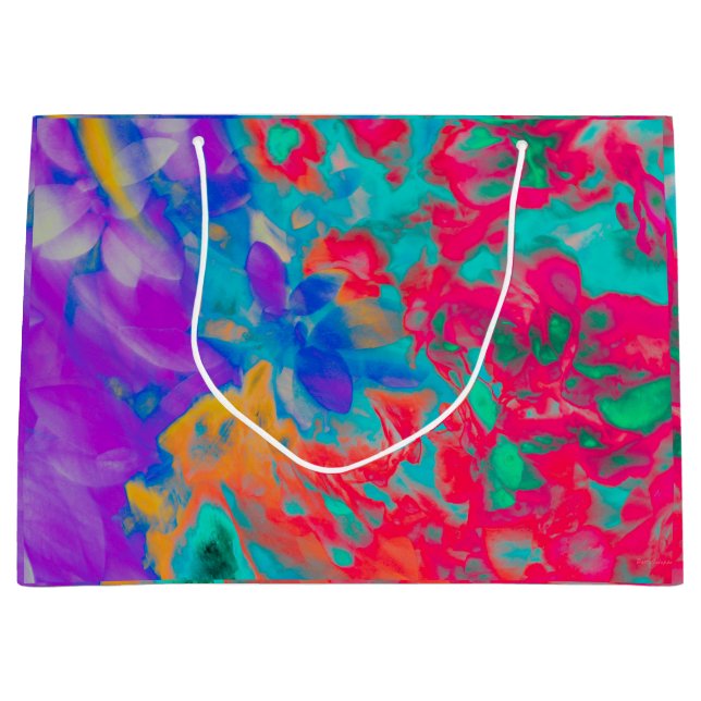 Bolsa de regalo para los movimientos de las flores (Anverso)