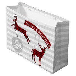 Bolsa de regalo para los Navidades de ciervos cubi