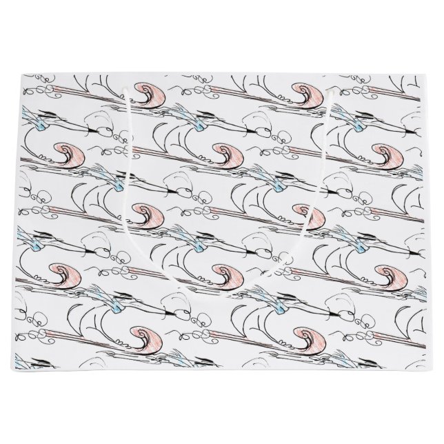 Bolsa de regalo para los Navidades de perros sin l (Anverso)