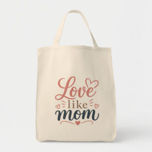 Bolsa de regalo para mamá Día de la Madre Amor com