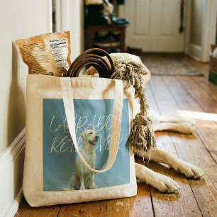 Bolsa de regalo para mamá perruna con foto retro d