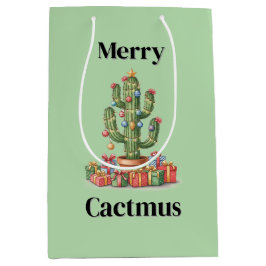 Bolsa de regalo para navidades - Cactmus para cere