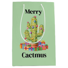 Bolsa de regalo para navidades - Cactmus para cere