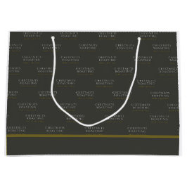 Bolsa de regalo para navidades - castañas asadas