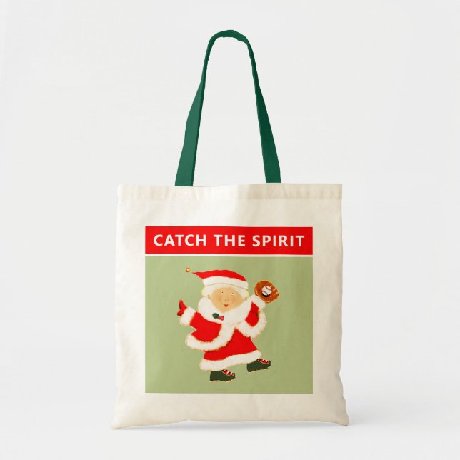Bolsa de regalo para Navidades de béisbol (Frente)