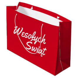 Bolsa de regalo para Navidades de Polonia