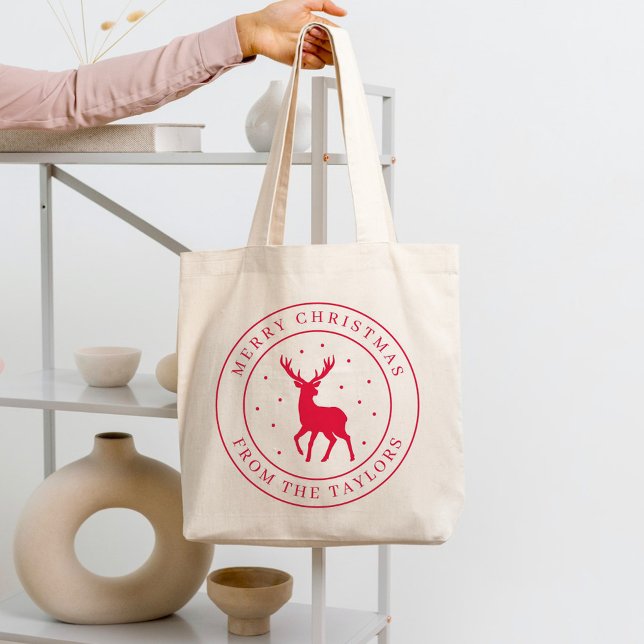 Bolsa de regalo para Navidades de Tote reutilizabl (Subido por el creador)