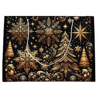 Bolsa de regalo para Navidades elegantes