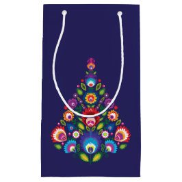 Bolsa de regalo para Navidades folclóricos pequeño