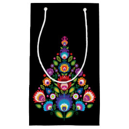 Bolsa de regalo para Navidades folclóricos pequeño