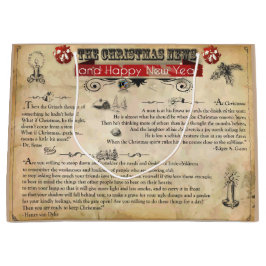 Bolsa de regalo para navidades - Grande, brillante