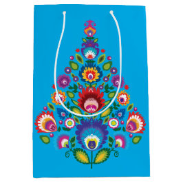 Bolsa de regalo para Navidades populares con mensa