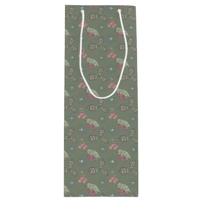 Bolsa de regalo para Navidades Robin (Anverso)