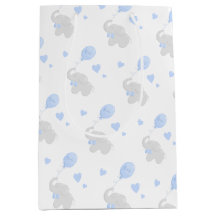 Bolsa de regalo para niños elefante Baby Shower
