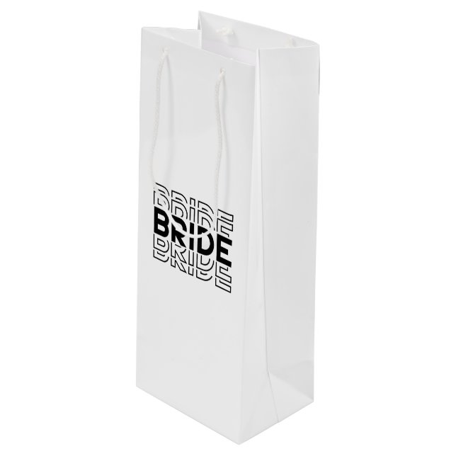 Bolsa de regalo para novia de boda (Angulo Anverso)