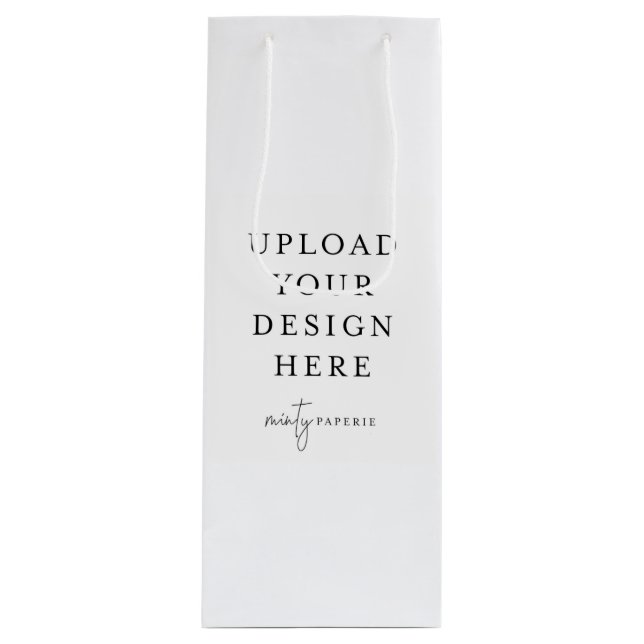 Bolsa de regalo para personalizados de 4,75" x 13" (Anverso)