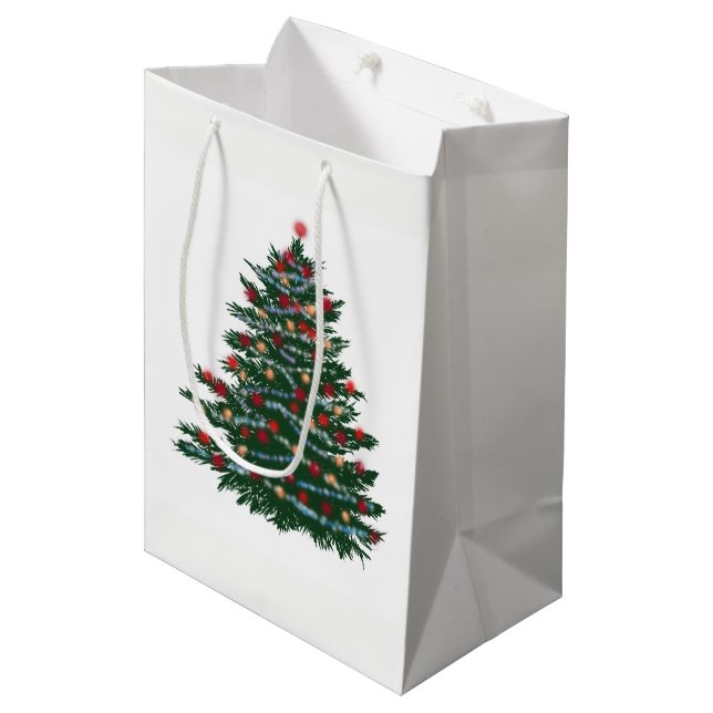 Bolsa de regalo para personalizados - Medio, Árbol (Angulo Anverso)
