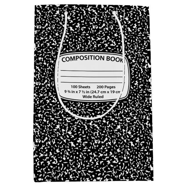 Bolsa de regalo para portátiles de composición (Anverso)