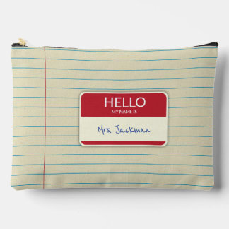 Bolsa de regalo para profesores de papel portátil