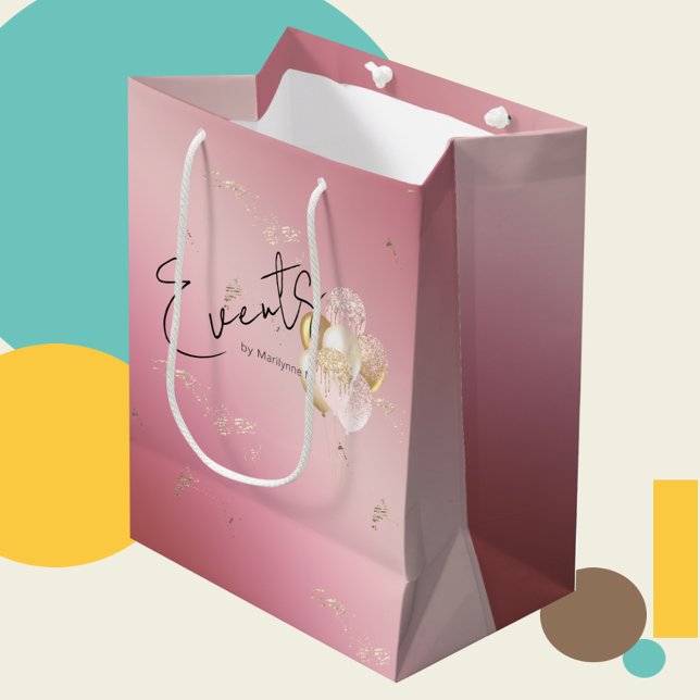 Bolsa de regalo para Purpurinas rosados modernos (Subido por el creador)