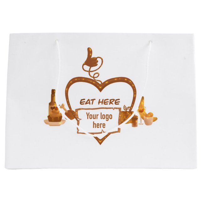 Bolsa de regalo para restaurante  (Anverso)