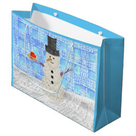 Bolsa de regalo para Snowman
