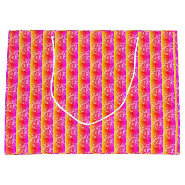 Bolsa de regalo "Patrón de prisma" (Anverso)