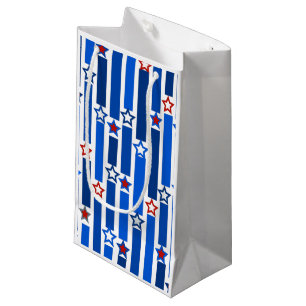 Bolsa De Regalo Pequeña 4 de julio Estrellas y rayas