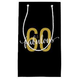 Bolsa De Regalo Pequeña 60 y fabuloso cumpleaños