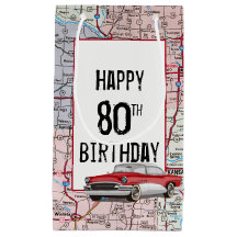 80.º Buick de cumpleaños en el mapa