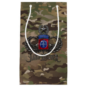 Bolsa De Regalo Pequeña 82.º Camo Jumpmaster Aerotransportado