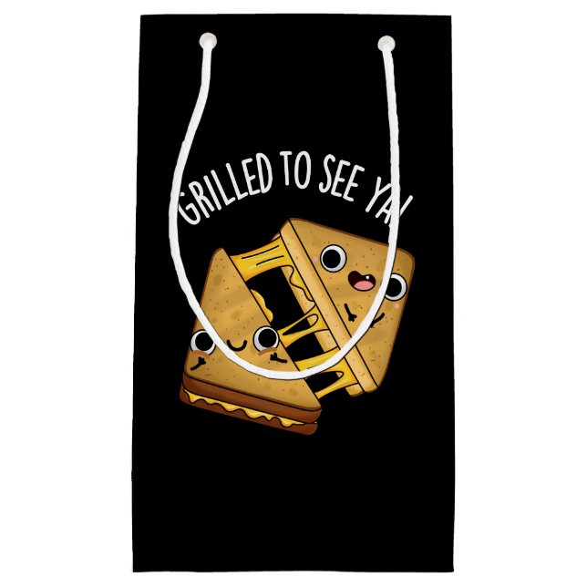 Bolsa De Regalo Pequeña A La Parrilla Para Ver Ya Los Graciosos Puntitos D (Anverso)