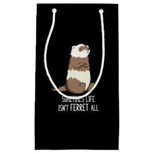 Bolsa De Regalo Pequeña A veces la vida no es feroz todo animal bollo oscu