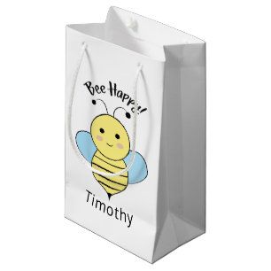 Bolsa De Regalo Pequeña Abeja Feliz