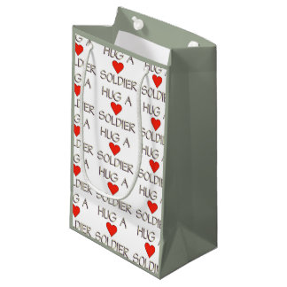 Bolsa De Regalo Pequeña Abrazarse de soldado