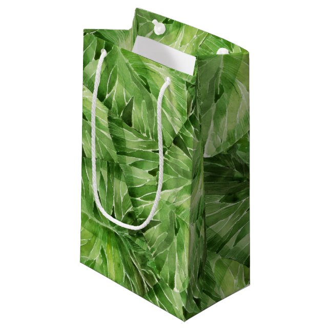 Bolsa De Regalo Pequeña acuarela de lirio (Angulo Anverso)