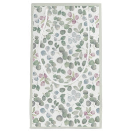 Bolsa De Regalo Pequeña Acuarela Eucalipto Verde Salvia