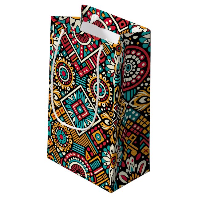 Bolsa De Regalo Pequeña Africana Vibrance Essence (Angulo reverso)