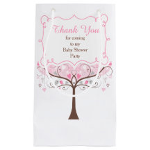 Agradecimiento para Baby Shower de pájaro floral r