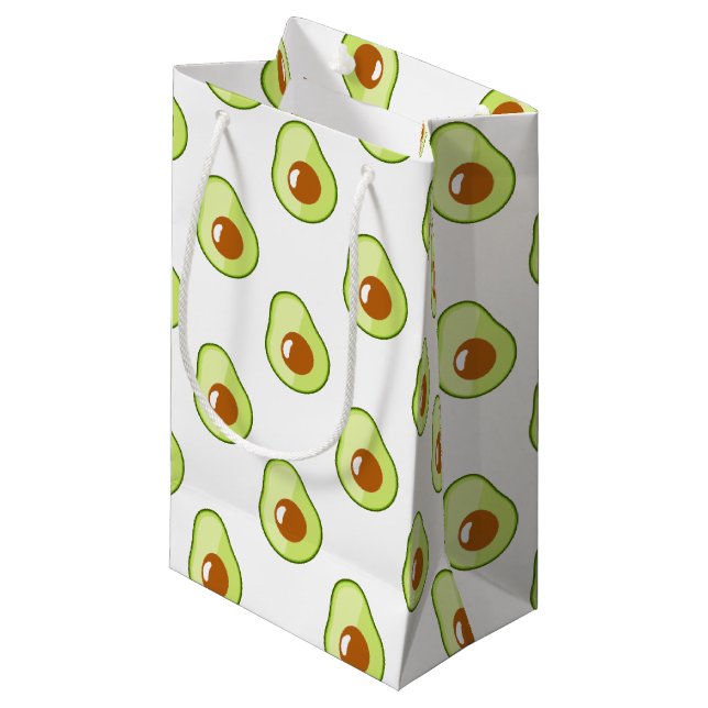 Bolsa De Regalo Pequeña Aguacate (Angulo Anverso)