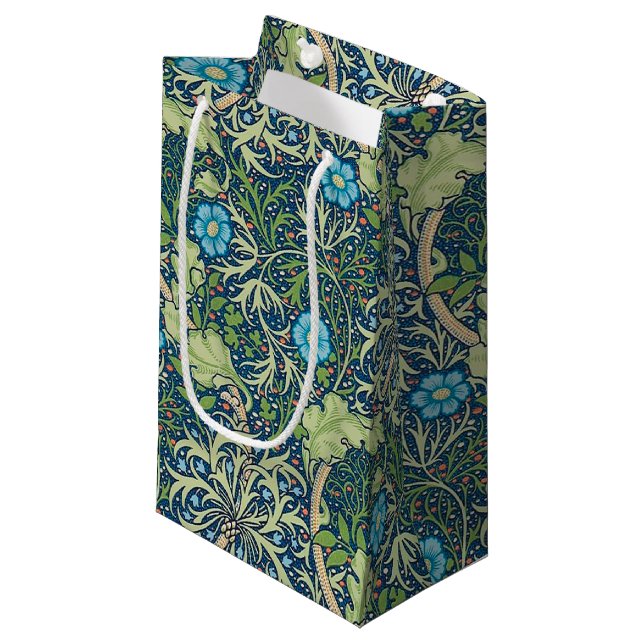 Bolsa De Regalo Pequeña Algas marinas, William Morris (Angulo Anverso)