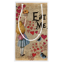 Bolsa De Regalo Pequeña Alicia en el país de las maravillas me come