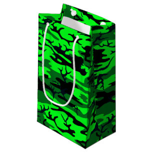Bolsa De Regalo Pequeña Alien Green Camo