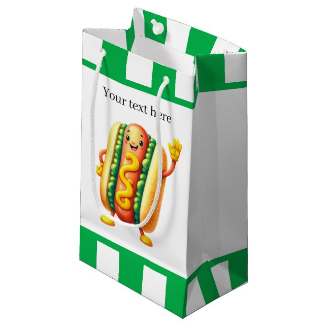 Bolsa De Regalo Pequeña Amantes del personalizable (Angulo Anverso)