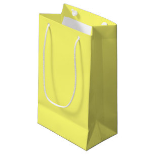 Bolsa De Regalo Pequeña Amarillo de mantequilla
