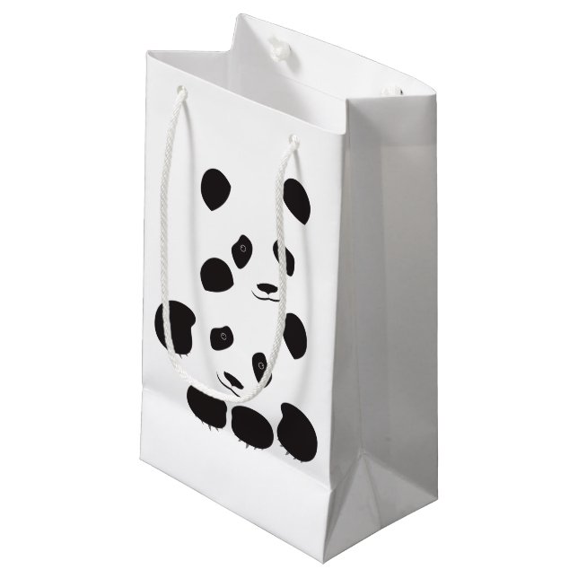 Bolsa De Regalo Pequeña Amistad de panda (Angulo Anverso)